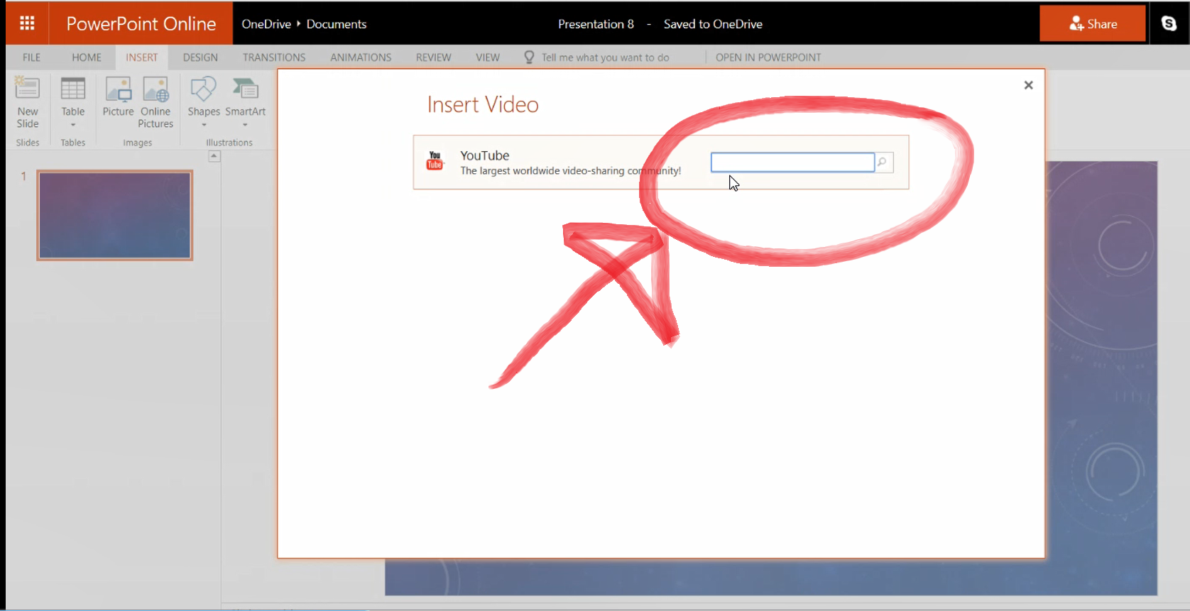 add youtube video to powerpoint for mac
